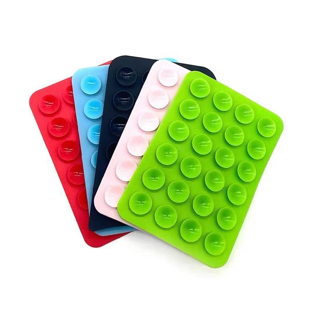 Wall Sticker - Silicone Suction Cup Phone Holder Square