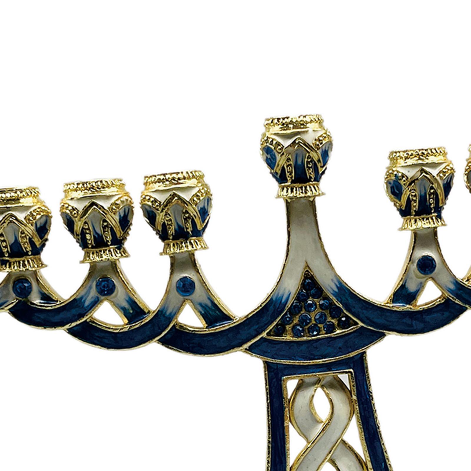 Enameled Menorah Candle Holder - огляд і ціна Candle Holder Decor