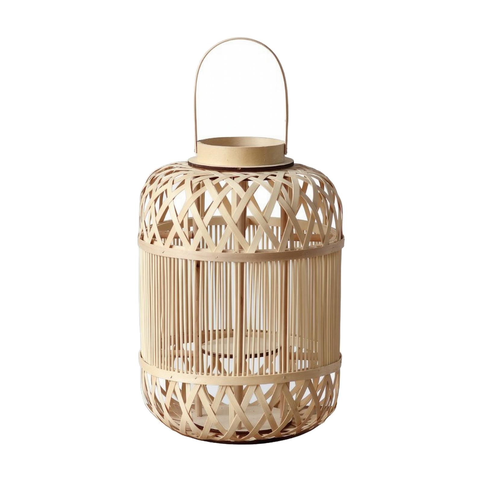 Decorative Bamboo Candle Lante - огляд і ціна Candle Holder Decor