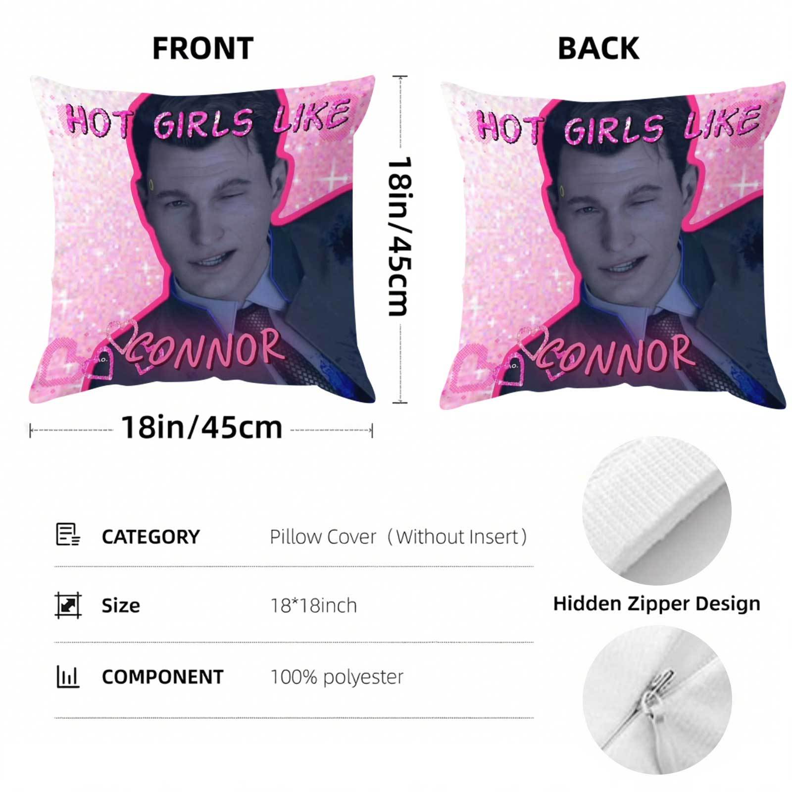 Customize 1pc CONNOR SO HOT Pi - огляд і ціна Throw Pillow