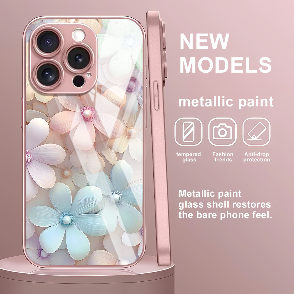 Flower Tempered Glass Case For - огляд і ціна Vase Decor