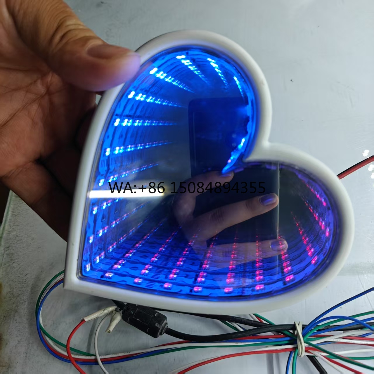 3D Multi-Color Infinity Mirror - огляд і ціна Decorative Mirror