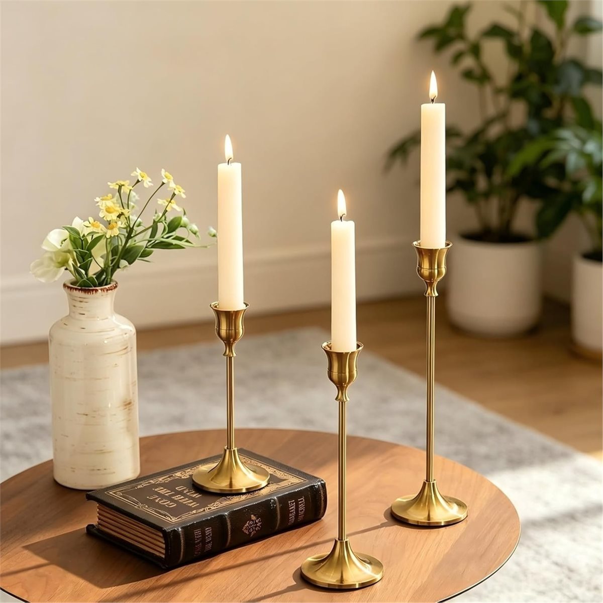 12 Pcs Gold Candlestick Holder - огляд і ціна Candle Holder Decor
