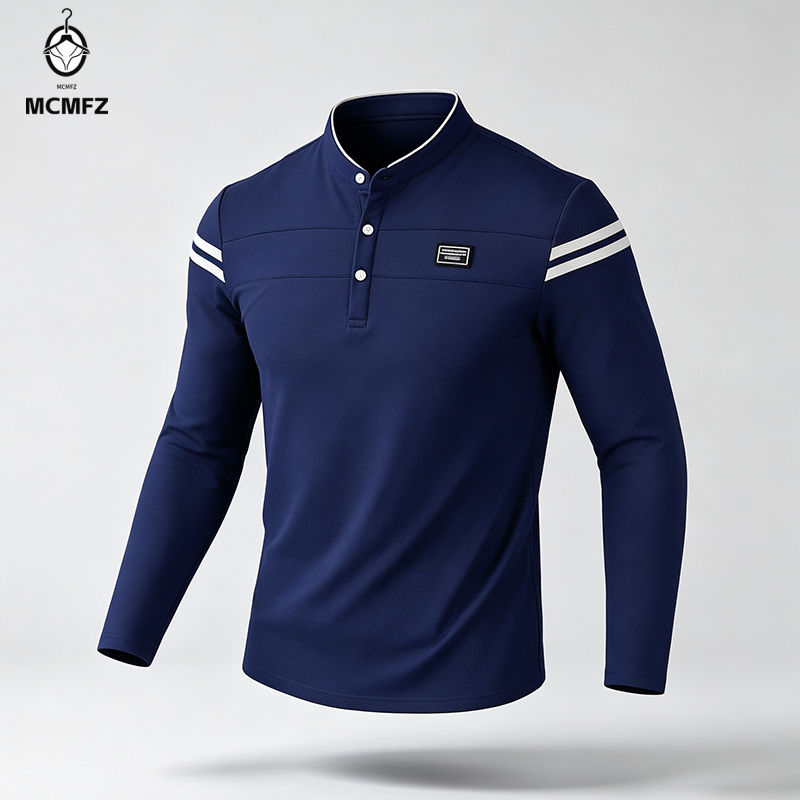 Male Urban Long Sleeve Polo Sh - огляд і ціна Wall Sticker