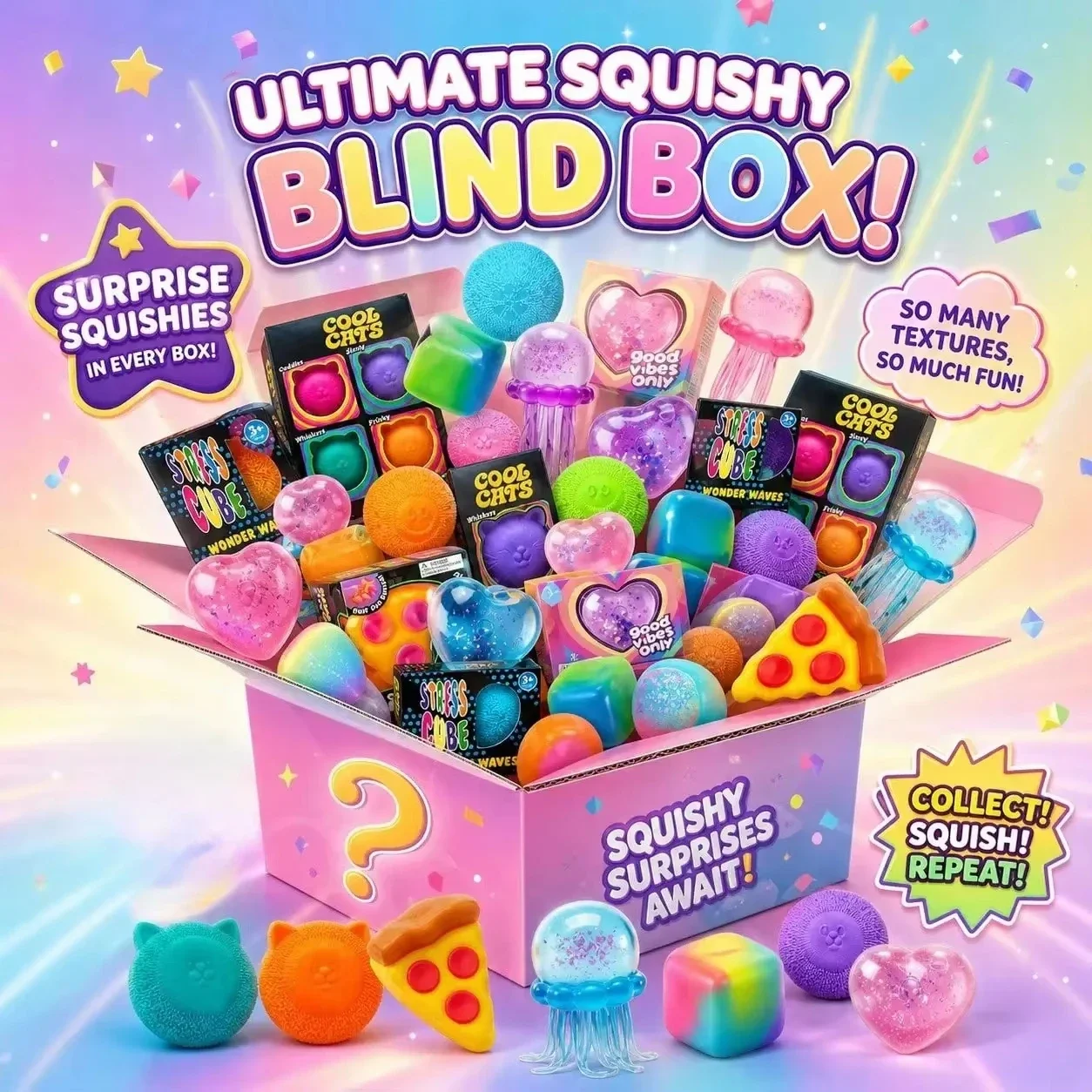 120+ Mystery Fidget Toy Blind  - огляд і ціна Curtain Curtain