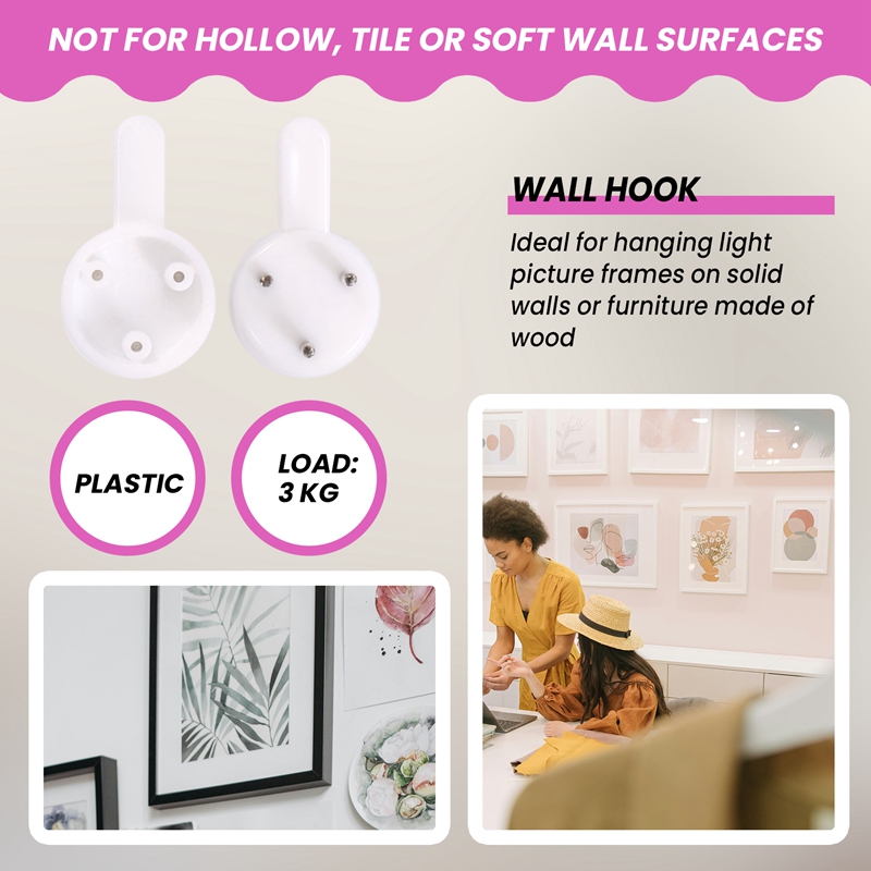 20 pcs plastic heavy wall pict - огляд і ціна Picture Frame