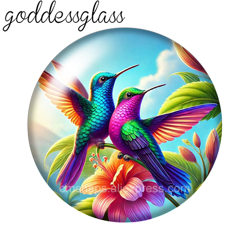 Flying Hummingbird Flowers 10p - огляд і ціна Vase Decor