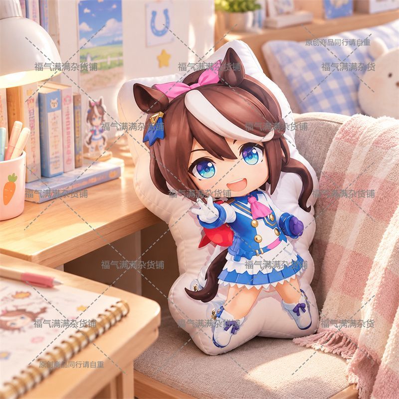 Umamusume Pretty Derby Tokai T - огляд і ціна Throw Pillow