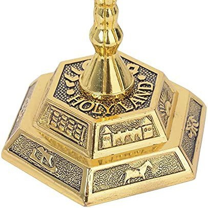 7 Branch Menorah Jewish Home D - огляд і ціна Candle Holder Decor