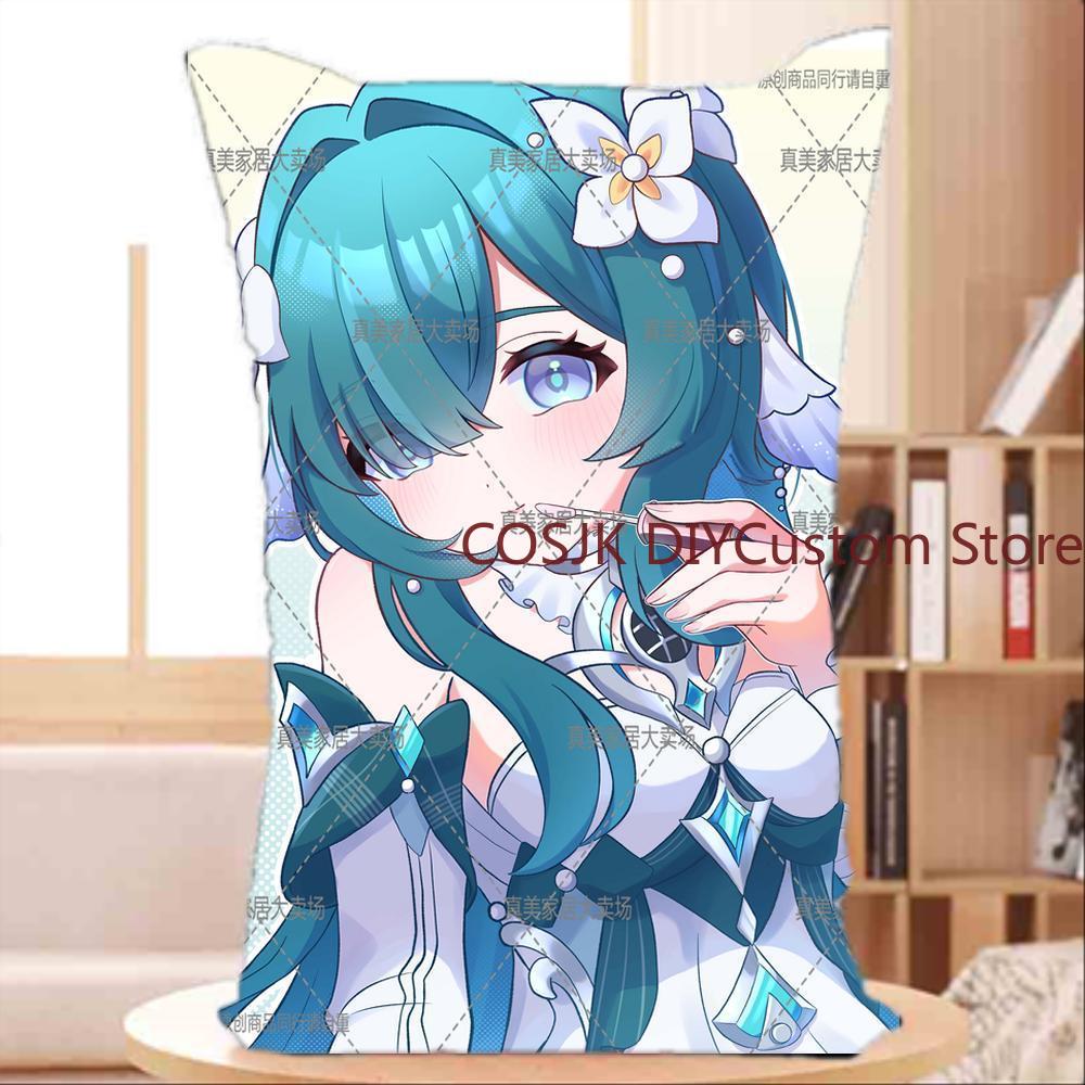 Game Vodyanitsa Genshin Impact - огляд і ціна Throw Pillow