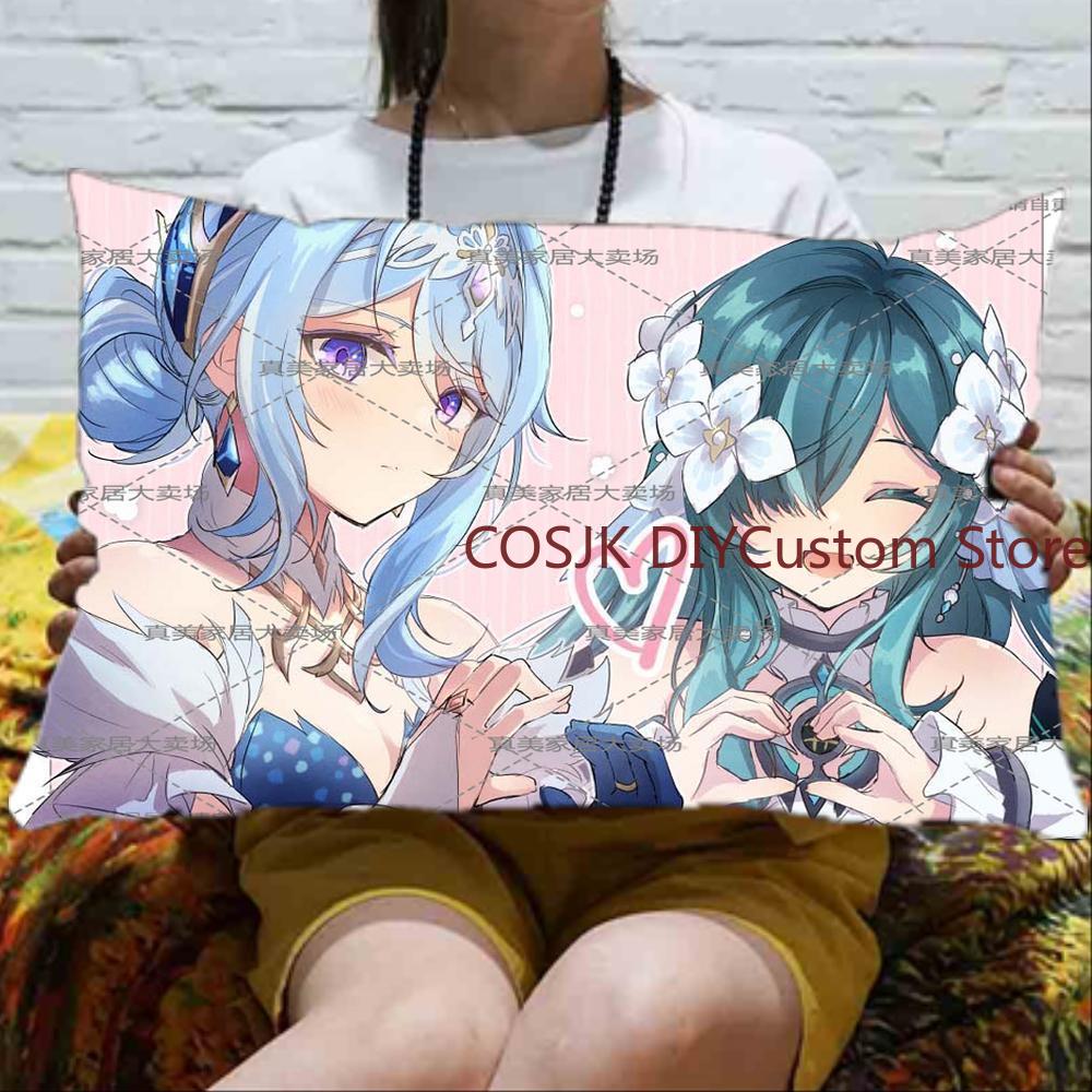 Game Vodyanitsa Genshin Impact - огляд і ціна Throw Pillow